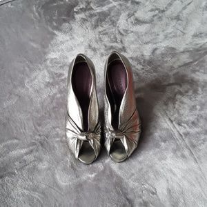 Silver heels
